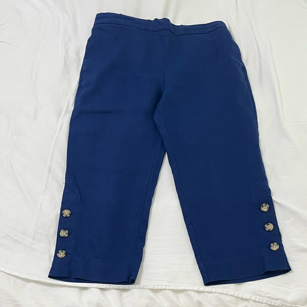 Chico’s Blue Linen Pants